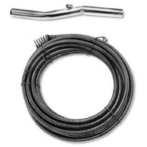 0.25 in. x 25 ft. Wire Drain Auger Plumbers Snake