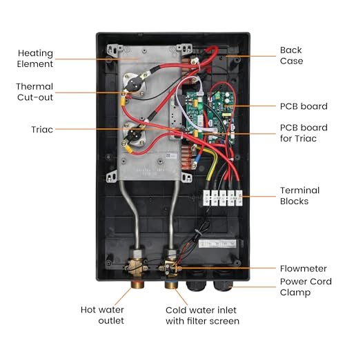 18kW Tankless Water Heater Electric 240V WINTEMP, On Demand Instant Hot Water Heater, Up to 4.3 GPM, with LED Temperature Display, Whole House Hot Water Supply, WiFi Control, ETL Certified
