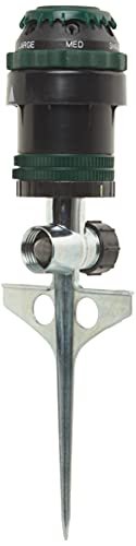 2-Pack H2O-Six® Gear-Drive Sprinkler on Metal T Spike