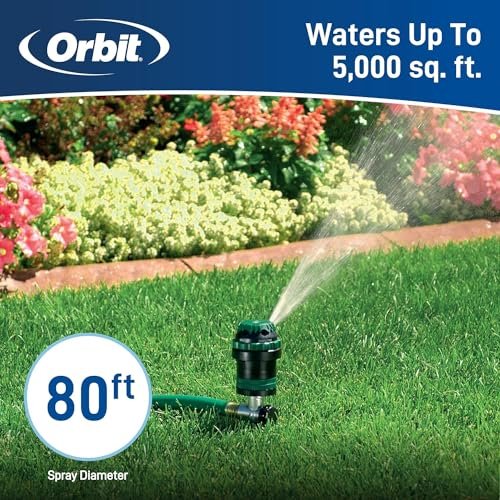 2-Pack H2O-Six® Gear-Drive Sprinkler on Metal T Spike