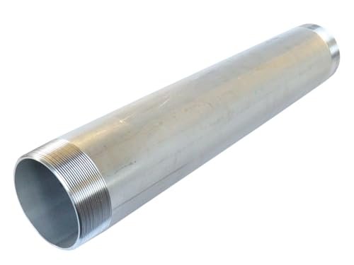 2" x 9" 304 Stainless Steel Pipe Nipple Threaded Both End NPT Threaded