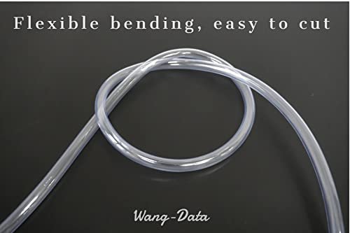50-FT Food Grade Vinyl Tubing, 3/8’’ ID x 1/2’’ OD