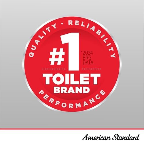 American Standard 606CA002.020 H2Option Two-Piece Toilet with Toilet Seat and Wax Ring, Elongated Front, Standard Height, Dual Flush, White, 0.92 - 1.28 gpf