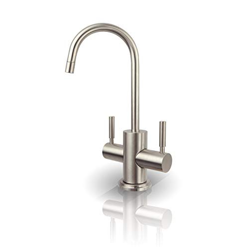 APEC Instant Hot and Cold Reverse Osmosis Drinking Water Dispenser Faucet Brushed Nickel (Westbrook Faucet-HC-WST-NP)