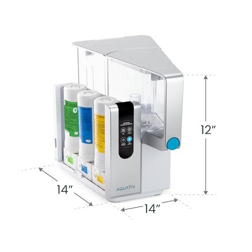 AquaTru Classic Smart Countertop Water Filtration Purification System for PFAS & Other Contaminants with Exclusive Ultra Reverse Osmosis Technology (No Installation Required) | BPA Free