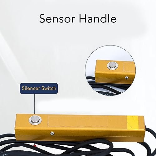 Bewinner Underground Water Leak Detector, Water Pipe Leakage Monitor with Digital Display & Earphone & Carrying Case, Leak Detector for Water Detectors & Alarms, Water Leak Detection