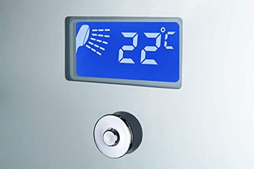 Blue Ocean 52" Aluminum SPA392M Shower Panel Tower System with Rainfall Shower Head and 8 Adjustable Massage Jets