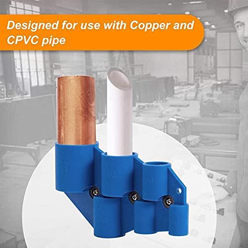 CALIDAKA Deburring Depth Tool, Deburring Pipe, Chamfering Removal Tool, Copper Pipe Accurate 1/4 Inch, Depth Gauge Tool Easy Install Measuring Deburring Depth Tool