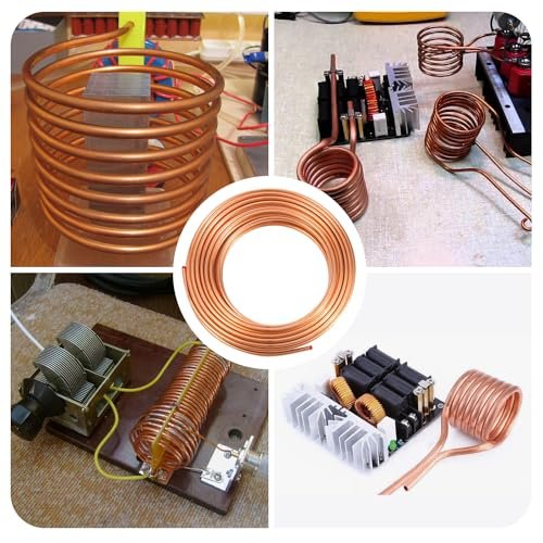 Copper Tubing,7/8" OD x 6.56 Ft Refrigeration Copper Tubing for DIY Handicrafts, Jewelry, Crafts and Industry.