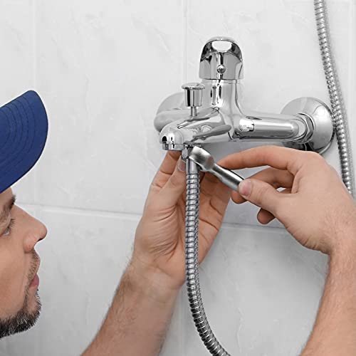 DURATECH 3-in-1 Plumber wrench & 4 Way Sillcock Key, 2-Pack, for Valve, Faucet nuts, and Spigots
