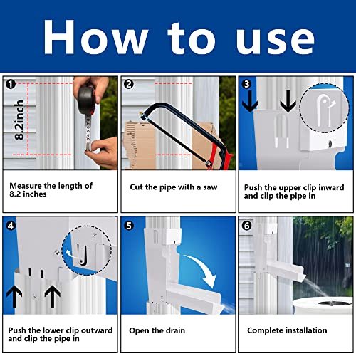 EBaokuup Rainwater Collection System, Rain Barrel Diverter Catching Collection System, Stainless Steel Raindrop Rainwater Colander Fits 3" x 4" Standard Downspout