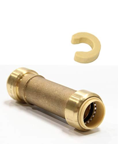EFIELD Pex-b Pipe Instant Plumbing Repair Kit: 1/2 Inch x100 ft Blue Tube, 1/2" Push fit Repair Slip and 1/2" Coupling, and Pipe Cutter. No Extra Tool Required (1/2-inch),(A-1)