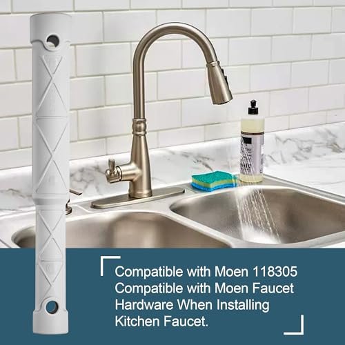 Enhon Kitchen Faucet Installation Tools Compatible with Moen 118305 Collection Replacement, Faucet Removal and Install Tool, Faucet Tighten Loose Wrench Tool for Faucet Installation (Plastic,Quality)