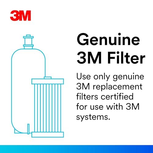 Filtrete Advanced Under Sink Quick Change Water Filtration Filter 3US-PF01, for use with 3US-PS01 System