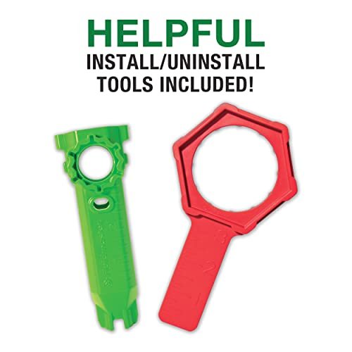 Fluidmaster K-400H-021-P8 PerforMAX 2-Inch Everything Toilet Repair Kit, Multicolor