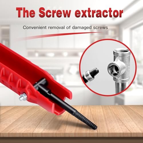 Generic 8 in 1 Faucet and Sink Wrench - Ykwao Multifunctional Sink Installer,Plumbing Tool for under Bathrooms,Toilets,Kitchens Sinks Repair Removal Plumber Tools