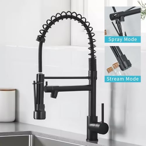 Gunmetal Black Kitchen Sink 30 Inch Modern Stainless Steel Drop in kitchen Sink Workstation Scratch Resistant Single Bowl Kitchen Sinks Farmhouse Deep with Faucet Combo