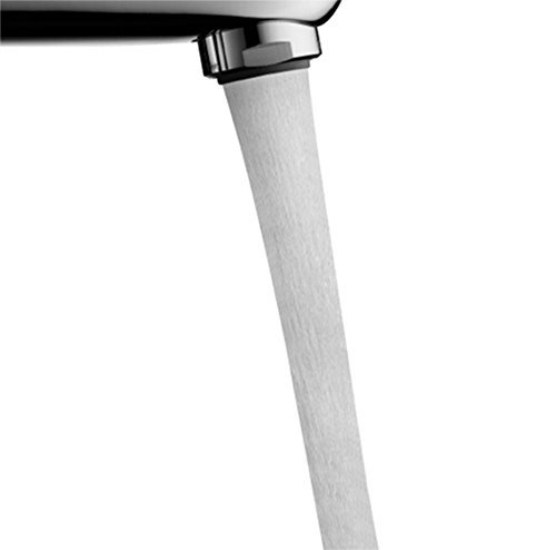 hansgrohe Logis Modern Low Flow Water Saving 1-Handle 1 6-inch Tall Bathroom Sink Faucet in Brushed Nickel, 71100821