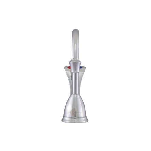 InSinkErator Wave Instant Hot and Cold Water Dispenser System, Faucet & Tank, Satin Nickel, HC-Wave-SN