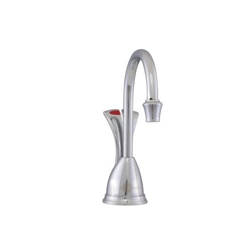 InSinkErator Wave Instant Hot and Cold Water Dispenser System, Faucet & Tank, Satin Nickel, HC-Wave-SN