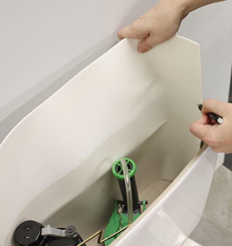 Keeney K836-22 Anti-Condensation Toilet Tank Liner Insulation Kit, Prevents Water Damage to Floors, 16-Inch x 48-Inch, White