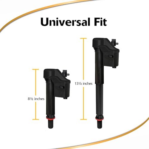 Korky QuietFILL 2X Long Life Toilet Fill Valve - Universal Fits 99% of Toilets - Easy Height Adjust for Fast Install, 528X