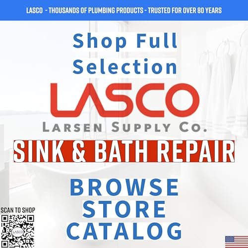 LASCO 04-2108 Toilet Flush Valve Mansfield 2-Inch Plastic Rounded Body with Unit Raises Up To Flush