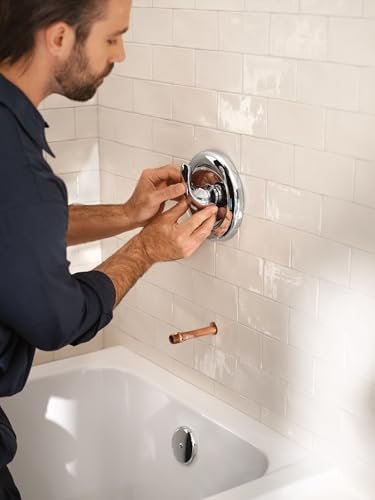 Moen M Pact PosiTemp Pressure Balancing Brass Tub and Shower Valve with IPS Connections, 2510
