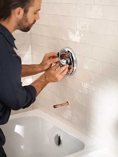 Moen M Pact PosiTemp Pressure Balancing Brass Tub and Shower Valve with IPS Connections, 2510