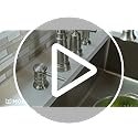 Moen Mediterranean Bronze One-Handle High Arc Widespread Kitchen Faucet, 4-Hole Setup with Soap Dispenser, 87042BRB