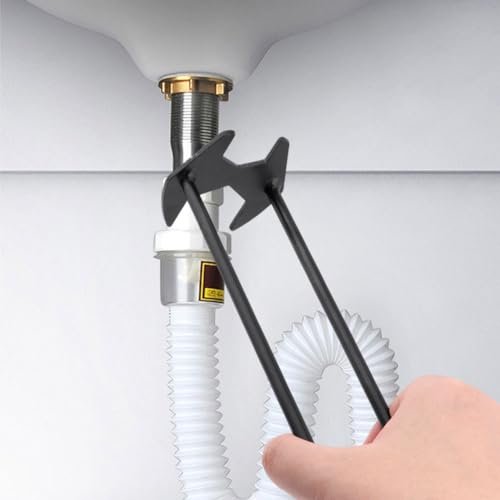Multi-Purpose Basin Wrench Set, 2-Piece Universal 7 Sizes Plumbing Tool for Tight Spaces | Perfect for Faucet Installation & Repairs