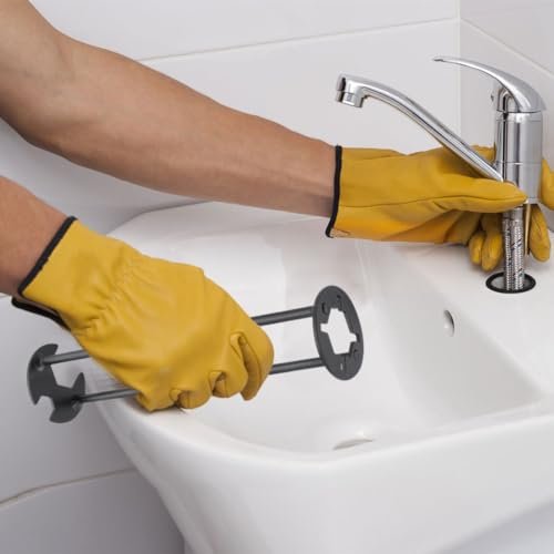Multi-Purpose Basin Wrench Set, 2-Piece Universal 7 Sizes Plumbing Tool for Tight Spaces | Perfect for Faucet Installation & Repairs