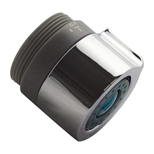 Niagara Conservation N3610CH Tri-Max 1-Spray 0.5-1.5 GPM 1.4-in. Pressure-Compensating Needle-Spray Faucet Aerator Chrome | Bathroom Sink and Kitchen Sink Aerator for Home Improvement
