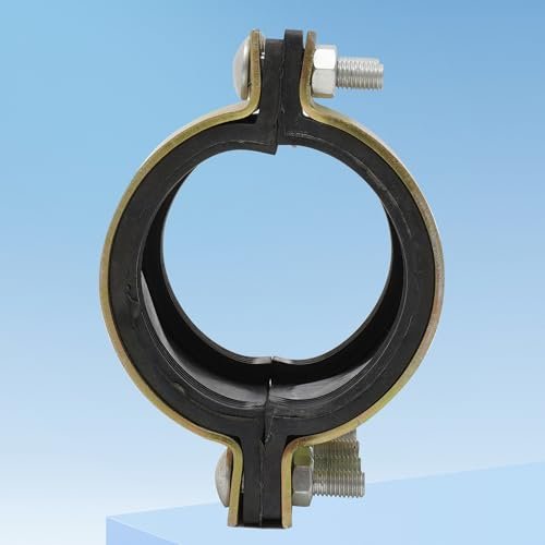 Nisorpa Water Pipe Repair Clamp for 4 Inch Leak Sealer for Pipes Emergency Pipe Repair Kit Plumbing for PE/PVC Pipes,Steel Pipes,Iron Pipes
