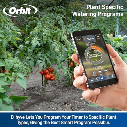 Orbit 90204Z B-hyve Gen 2 Smart Hose Watering Timer with Wi-Fi Hub