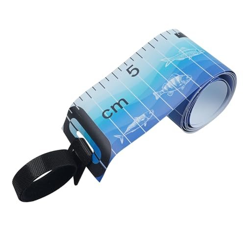 Pack of 1 Foldable Fishing Tape Measure Waterproof Fishing Length Ruler Measurement Tool