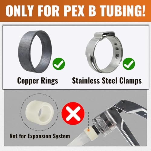 Pex Fittings 1/2 Inch, 36 PCS SUNGATOR 1/2 Inch Pex Fittings Set, 12 Each PEX Elbow Tee Coupling, 1/2" Pex Fittings For Pex Pipe, No Lead Brass, ASTM F1807