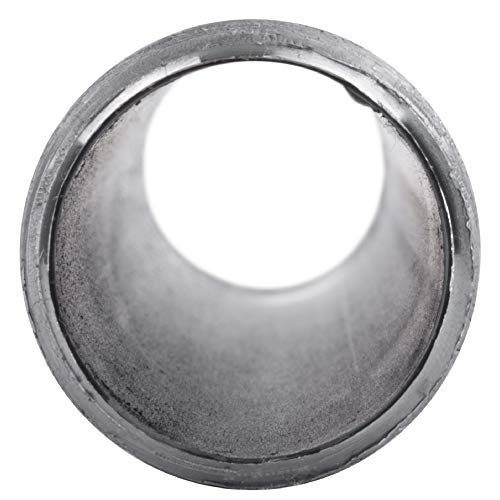 PIPE DECOR 3/4” x 8” Black Steel Plumbing Pipe, Pre Cut, Industrial Steel Grey Fits Standard 3/4 Inch Threaded Black Malleable Iron Fittings, Build Vintage DIY Furniture, 4 Pack