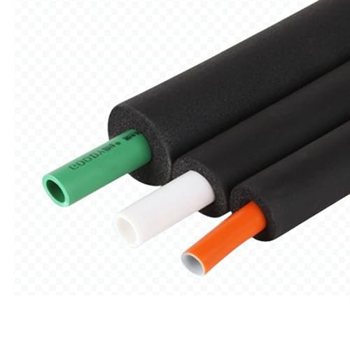 Pipe Insulation Foam Tube 3/4inch,Foam Tubing3/4 for Pipeline,Guitar Rack , Utensils,and Roof Rack, etc (3/4" ID X 1-31/64"OD-6Ft)