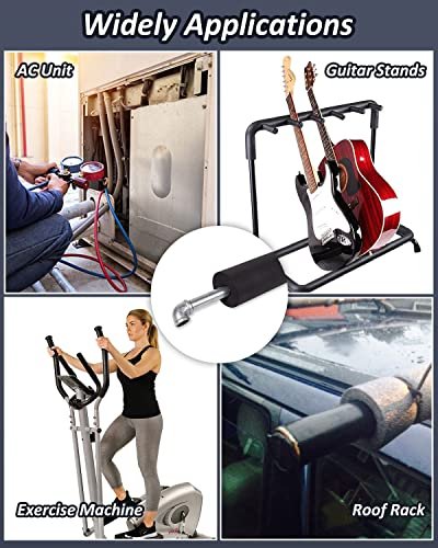 Pipe Insulation Foam Tube - 6FT 1-1/8" Foam Tubing for AC Unit, Guitar Stands, Exercise Machine Handle and Roof Rack