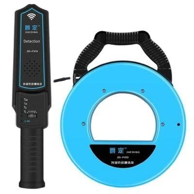 Pipe Locators, Water Pipe Blockage Detector for PVC/Plastic Underground Pipeline Blocking Clogging Finder Sewer Wall Scanner Plumbing Tools 30M