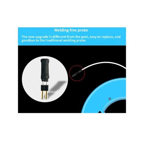 Pipe Locators, Water Pipe Blockage Detector for PVC/Plastic Underground Pipeline Blocking Clogging Finder Sewer Wall Scanner Plumbing Tools 30M