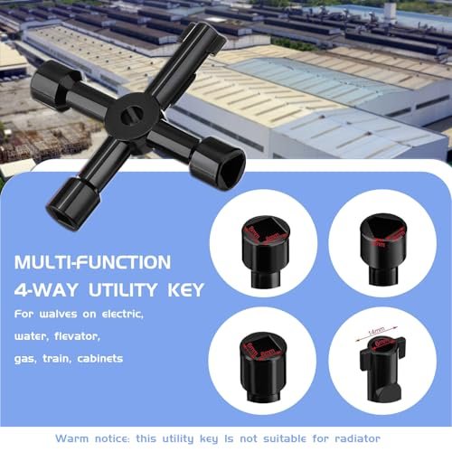 Plumbing Tools, Angle Stop Wrench Angle-On Wrench kit, plumbers wrench Angle Stop Removal Tool for professional plumber Installing with Work Gloves