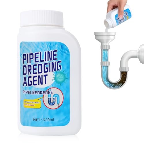 Powerful Pipe Dredging Agent,Pipeline Dredging Agent,Powerful Quick Cleaning Drain,Kitchen Sink Drains and Pipe Cleaner,for Kitchen Bathroom Toilet