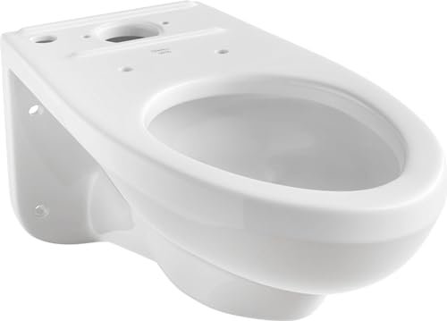 PROFLO PF1705HE Wall Mounted Elongated Toilet Bowl Only - White