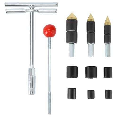QWORK Pipe Water Stopper Kit - Stainless Steel Hot-Melt Water Stop Needles for Fast Pipe Repairs, Plumbing Tool Water Pipe Leakage Repair Kit, Seals Under 60 lbs Pressure, (1/2", 3/4", 1")