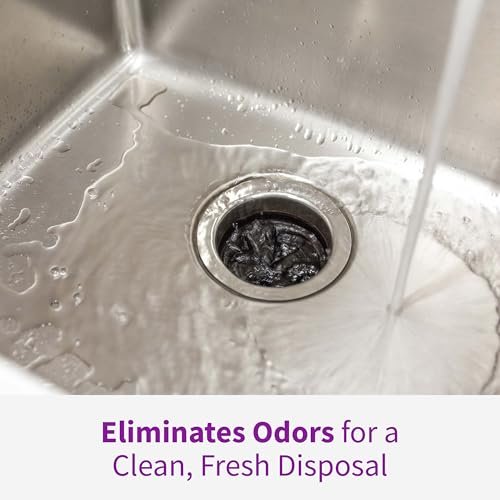 Rejuvenate Garbage Disposal and Drain Pipe Cleaner Powerful Foaming Action and Removes Garbage Disposal Smells 6 Unit Pack Lavender Scent