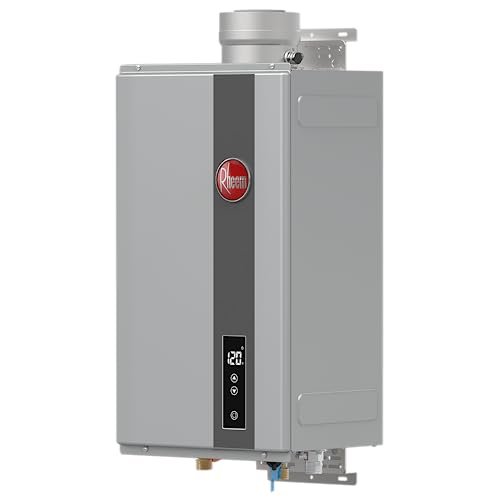 Rheem RTG-95DVLN-3 High Efficiency Non-Condensing Indoor Tankless Natural Gas Water Heater, 9.5 GPM