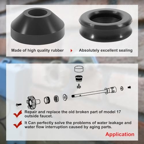 RK-17MH Repair Kit Metal Handle,Outside Faucet,Compatible with Woodford Model 17