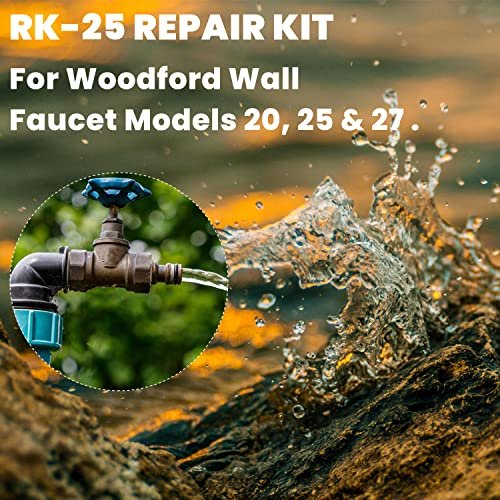 RK-25 Repair Kit for Woodford Model 20 25 27 Faucet Outdoor Wall Faucet Repair Kit